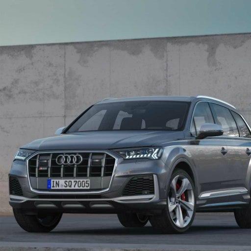 Luxury SUV Audi Q7 City Area icon