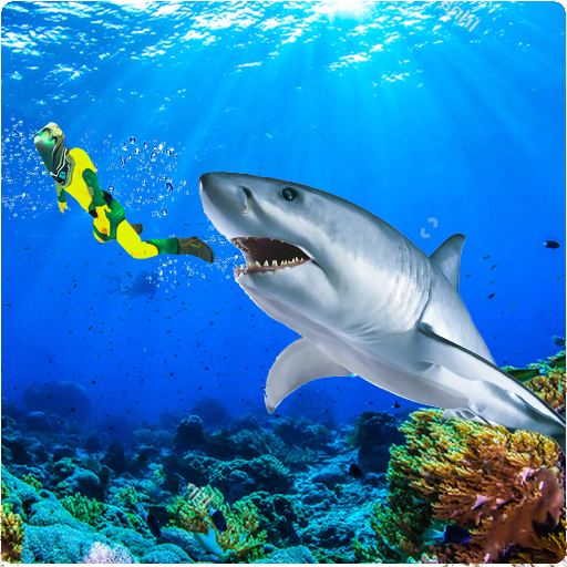 Angry Shark Attack Simulator 2019 icon