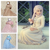 Pretty Hijab Girls Selfie icon