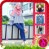 Hijab Jeans Fashion New icon