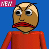 new basic in education  horror school icon