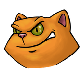 Hunting cat icon