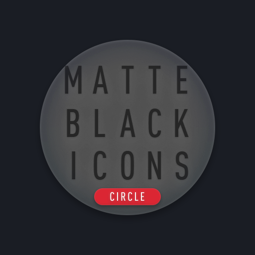 ikon Matte Black CIRCLE Icons