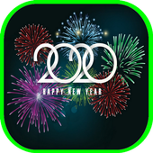 Happy New Year 2020 Images Gif icon