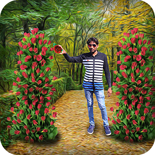 Macro Rose Overlay Effect - Rose Photo Frames HD icon