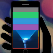 Flashlight 2019 - Display Color Torch light आइकन