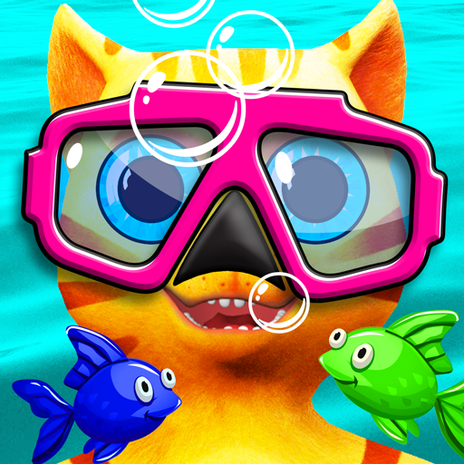 Cat Leo's Fish Hunt Water Race icon