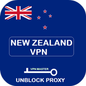 New Zealand VPN Free أيقونة