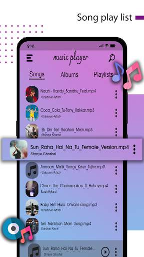 Music Player For Samsung Galaxy screenshot 2