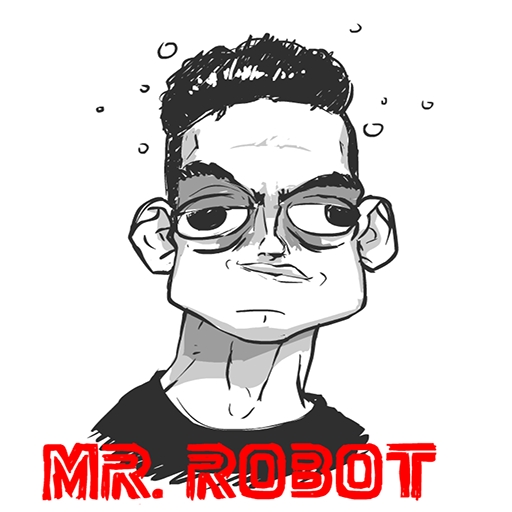 Mr Robot Sticker Whatsapp icon