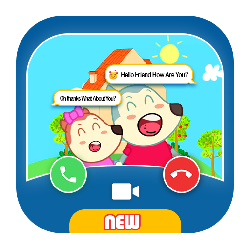 New Wolfo Funny Fake Call - Video &amp; Messages أيقونة
