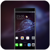 Theme for Phone XS Space galaxy earth icon