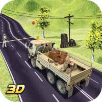 Army Cargo Truck - Army Truck Driving Simulator 3D