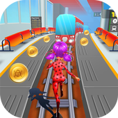Miss Ladybug Adventure Run! icon