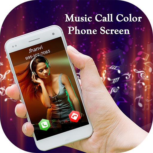 Music Call Color Phone Screen icon