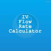 IV Flow Rate Calculator