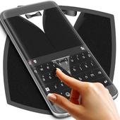 Bàn phím màu đen icon