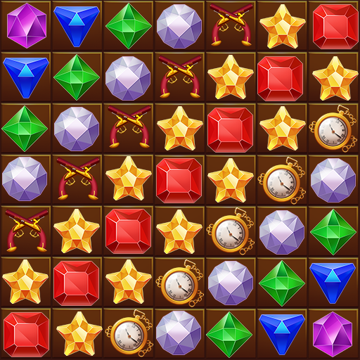 Jewel Match Pirates icon