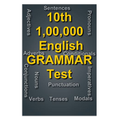 English Grammar test for class 10 icon