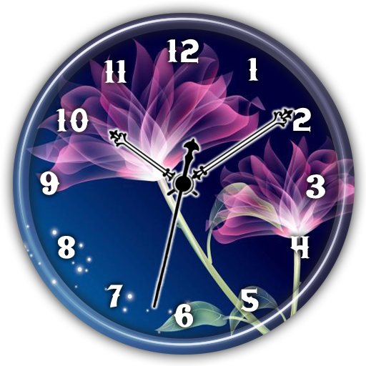 Neon Clock Live Wallpaper icon