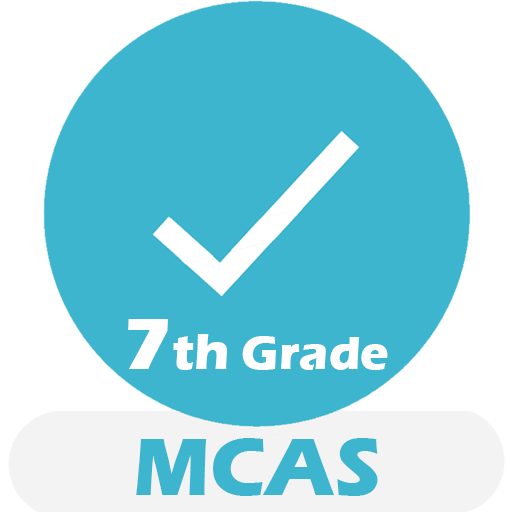 Grade 7 MCAS Math Test &amp; Pract icon