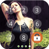 Tattoo Girl Lock Screen icon