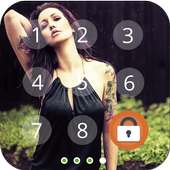 Tattoo Girl Lock Screen on 9Apps