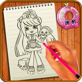 Learn to Draw Shopkins иконка