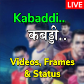 Kabaddi Video, Schedule &amp; Score, Frames &amp; Status icon