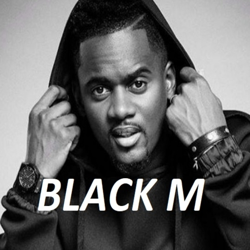 Black M mp3 offline icon