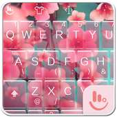 Tema de teclado gratuito Peach Blossom