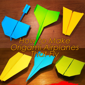 How To Make Origami Paper Airplanes icon