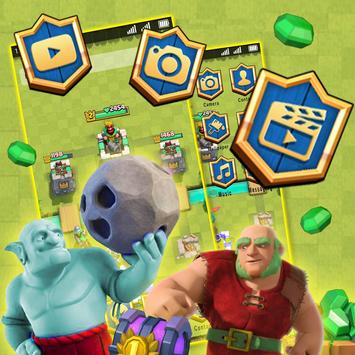 Clash, Games, Clans Themes, Live Wallpaper screenshot 4