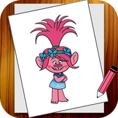 Learn How to  Draw Trolls icon