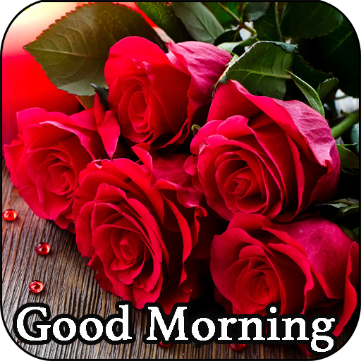 Good Morning Flowers and Roses Messages Images Gif icon