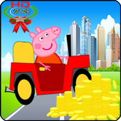 Peppa pig driver icon