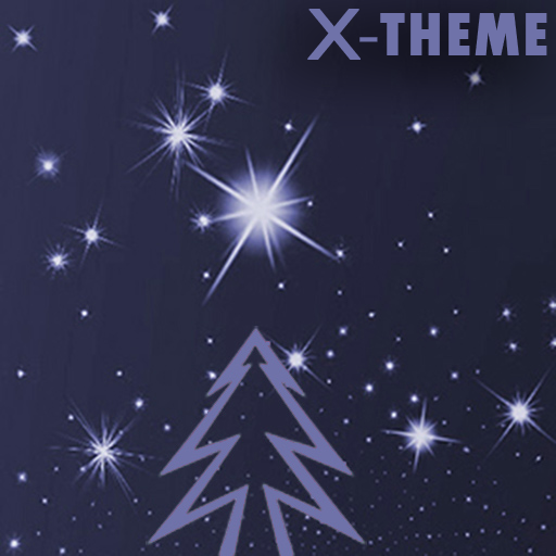 Christmas Blue  X theme icon