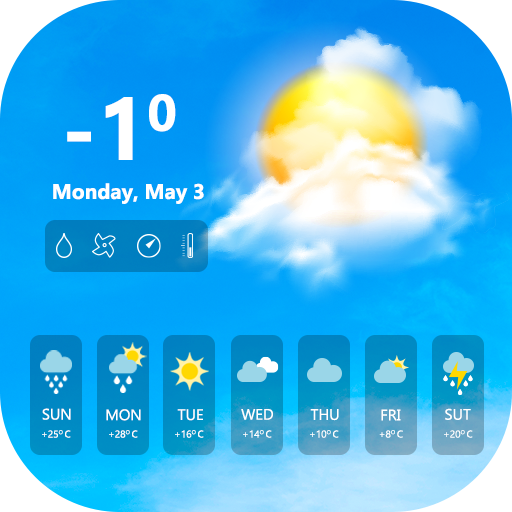 Weather Forecast - Widget, Live Radar &amp; Alert icon