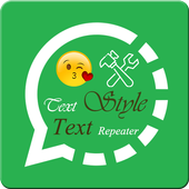 Whatstools, Text Repeater, Fancy Text, Emoji Text icon