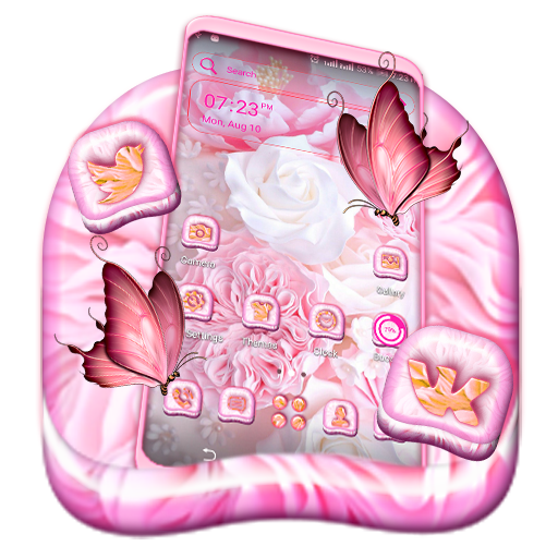 Rose Pink Launcher Theme icon