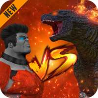 Godzilla vs Incredible Monster Hero Fighting Games