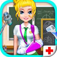 High School ER Emergency Doctor Simulator Games