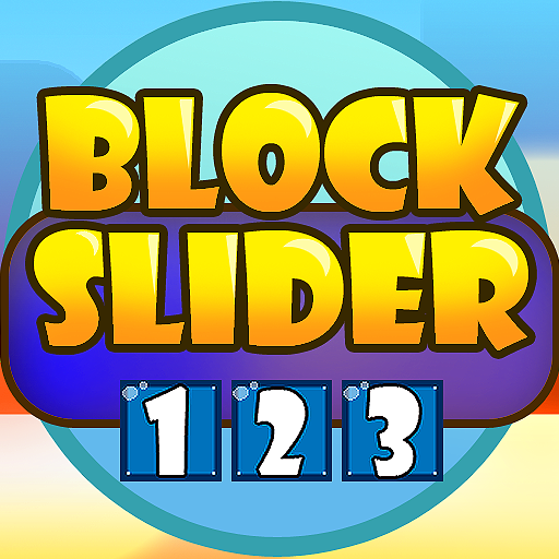 Block sliding puzzle icon