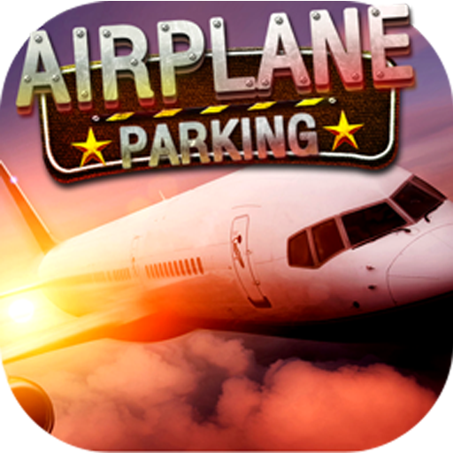 Airplane parking - 3D airport icon