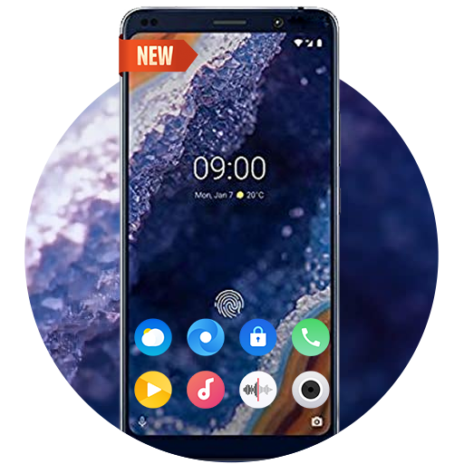 Launcher For Nokia 9  Pro themes and wallpaper icon