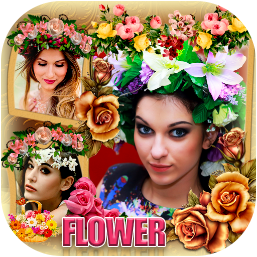 Flower Photo Collage Maker : Flower Photo Frames icon