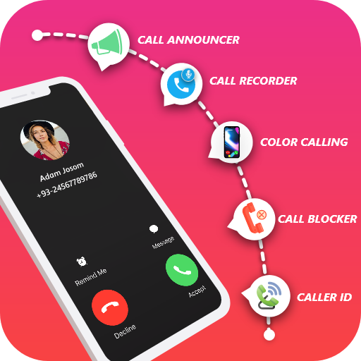 CallerApp: Call Recorder, Caller ID &amp; Call Blocker icon
