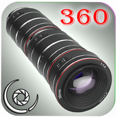 High Mega Zoom Camera x360 أيقونة