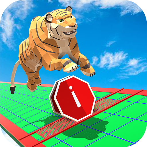 Tiger Parkour 3D: Wild Animal Run icon