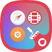 Blurry - Solo Launcher Theme icon